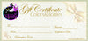 SALE on Holiday Gift Certificates