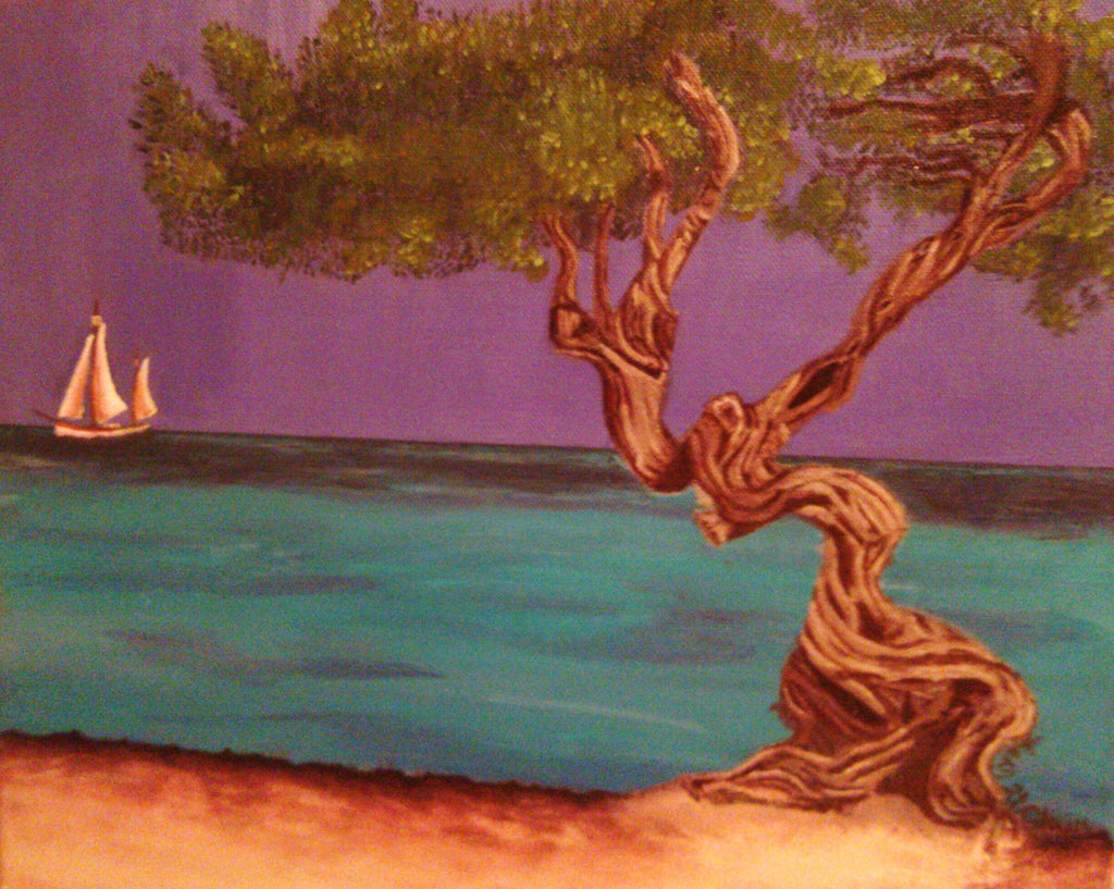 Painting at Tabu Lounge!  (1/30/14)