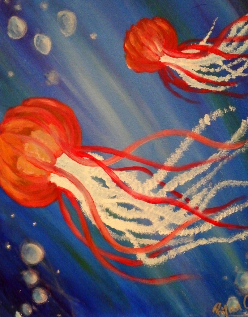 Tuesday Painting at O'Charley's! (6/24/14)